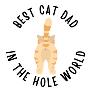 Best Cat Mum In The Hole World (Cream) 2 Design