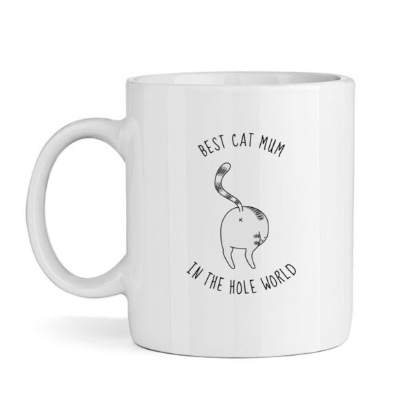 Best Cat Mum In The Hole World (Grey) Thumbnail