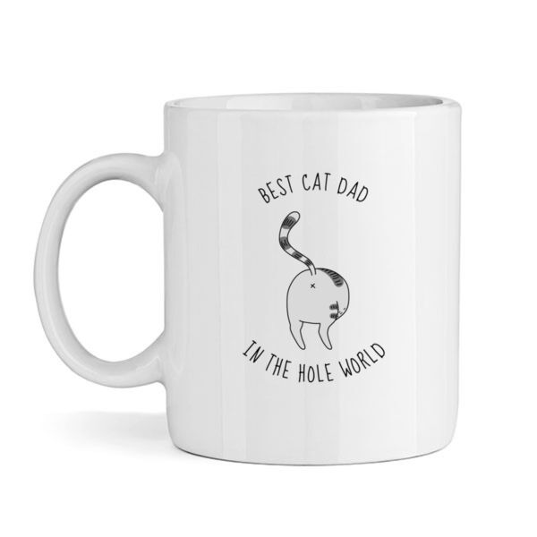 Best Cat Dad In The Hole World (Grey) Thumbnail