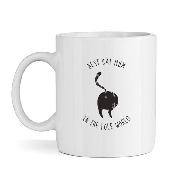 Best Cat Mum In The Hole World (Black) Thumbnail