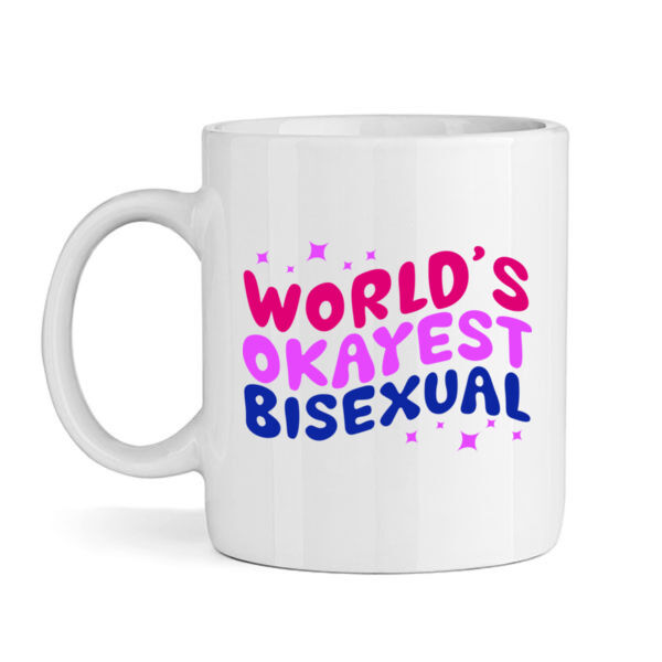 World's Okayest Bisexual Mug Thumbnail