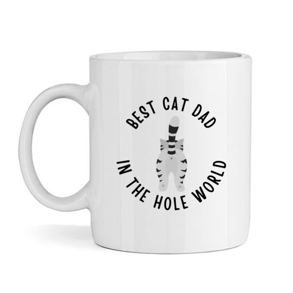 Best Cat Dad In The Hole World (Grey) 2 Thumbnail