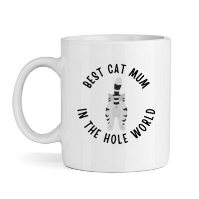 Best Cat Mum In The Hole World (Grey) 2 Thumbnail