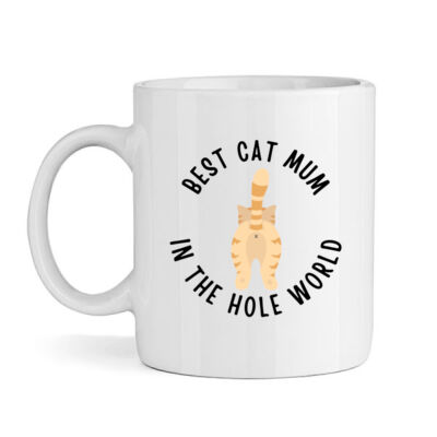 Best Cat Mum In The Hole World (Cream) Thumbnail